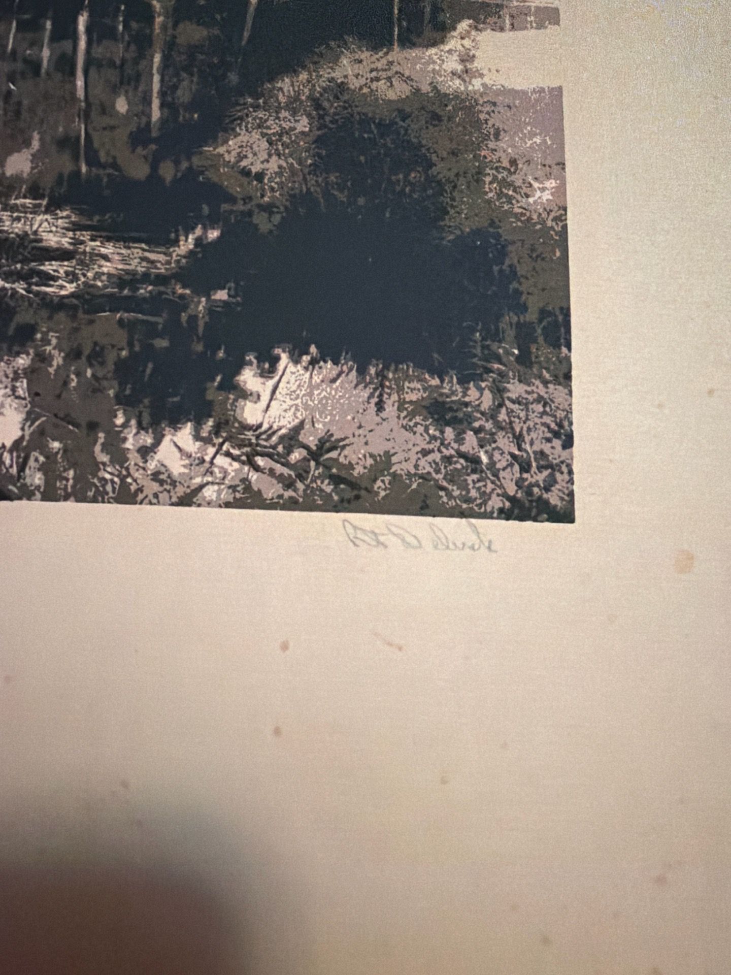 Signed prints from 1993