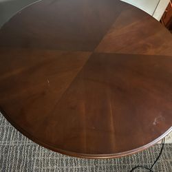 Round Dining Table 48”/32 .