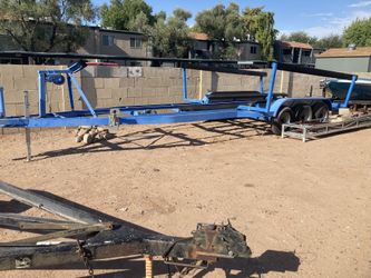 Triple Axle Boat Trailer