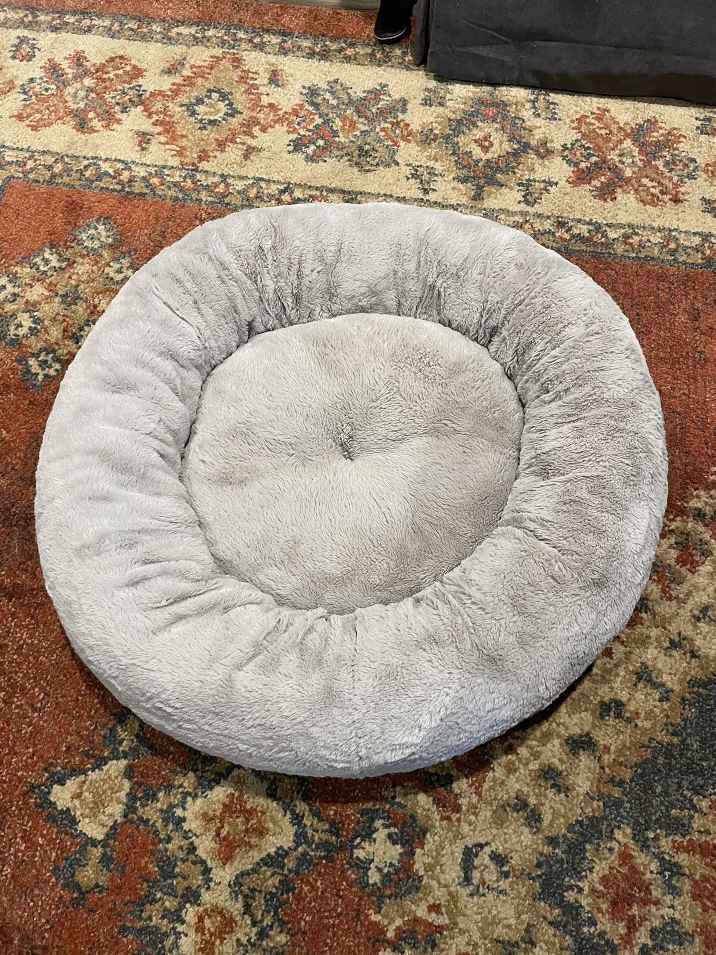 Small Pet Dog Cat Deluxe Faux Fur Bed