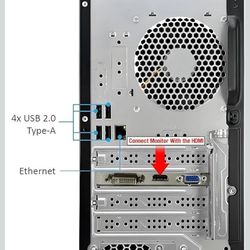 HP PAVILION TOWER Desktop Computer 