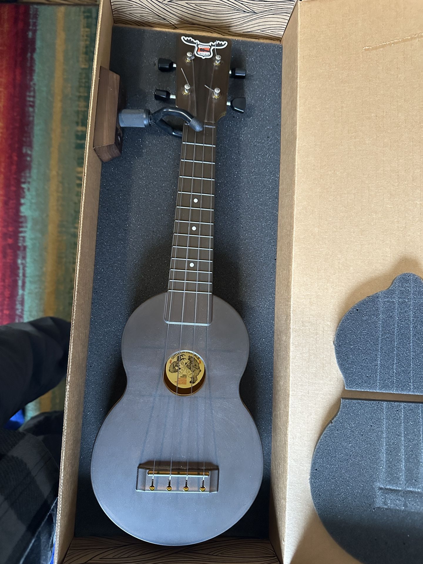 Outdoor Ukulele soprano Brown, Composite Polycarbonate