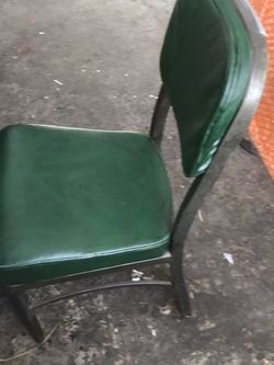 Vintage Metal Office Chair