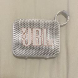 JBL Go 4 Portable Bluetooth Speaker, White