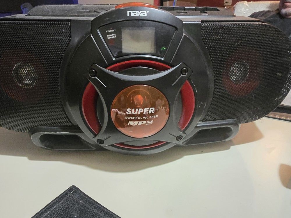 NAXA PORTABLE MP3/CD/USB WITH STEREO RADIO CASSETTE RECORDER NPB-259