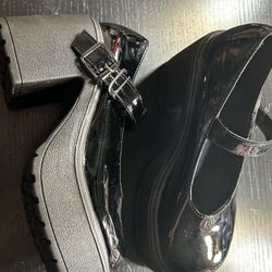 black heels 