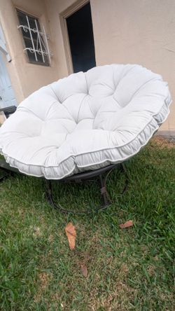 Papasan Chair with Cushion