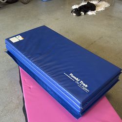 2 gymnastics mats