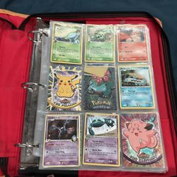 Child Good Pokemon Binder Tops/ Burger King Promos All 1(contact info removed) Area Cards 