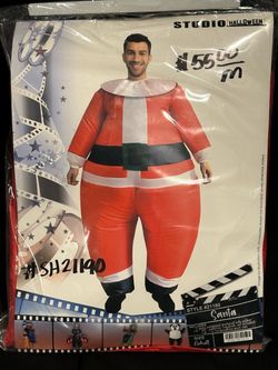 Inflatable Santa costume