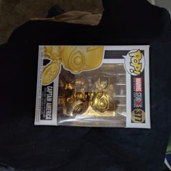 Gold Captain America Funko 377