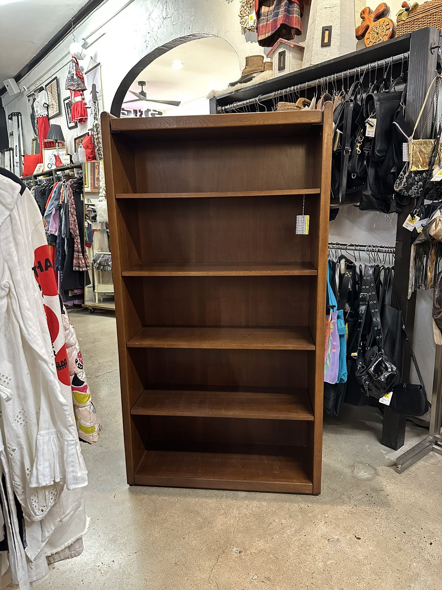 Walnut Wood Bookshelf (ATNBJJ)