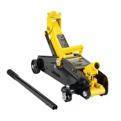 Low Profile Floor Jack 2 Ton (4400 lbs), Heavy Duty Iron Hydraulic Racing Floor Jack, Hydraulic Car Jack, Single Piston Quick Lift Pump, 4.9"-13.2" He
