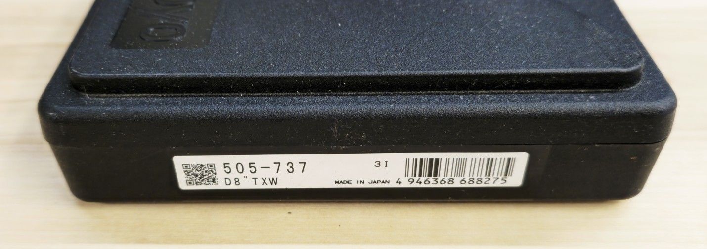Mitutoyo 505-737 Dial Caliper 0-8" Range-.1" Revolution