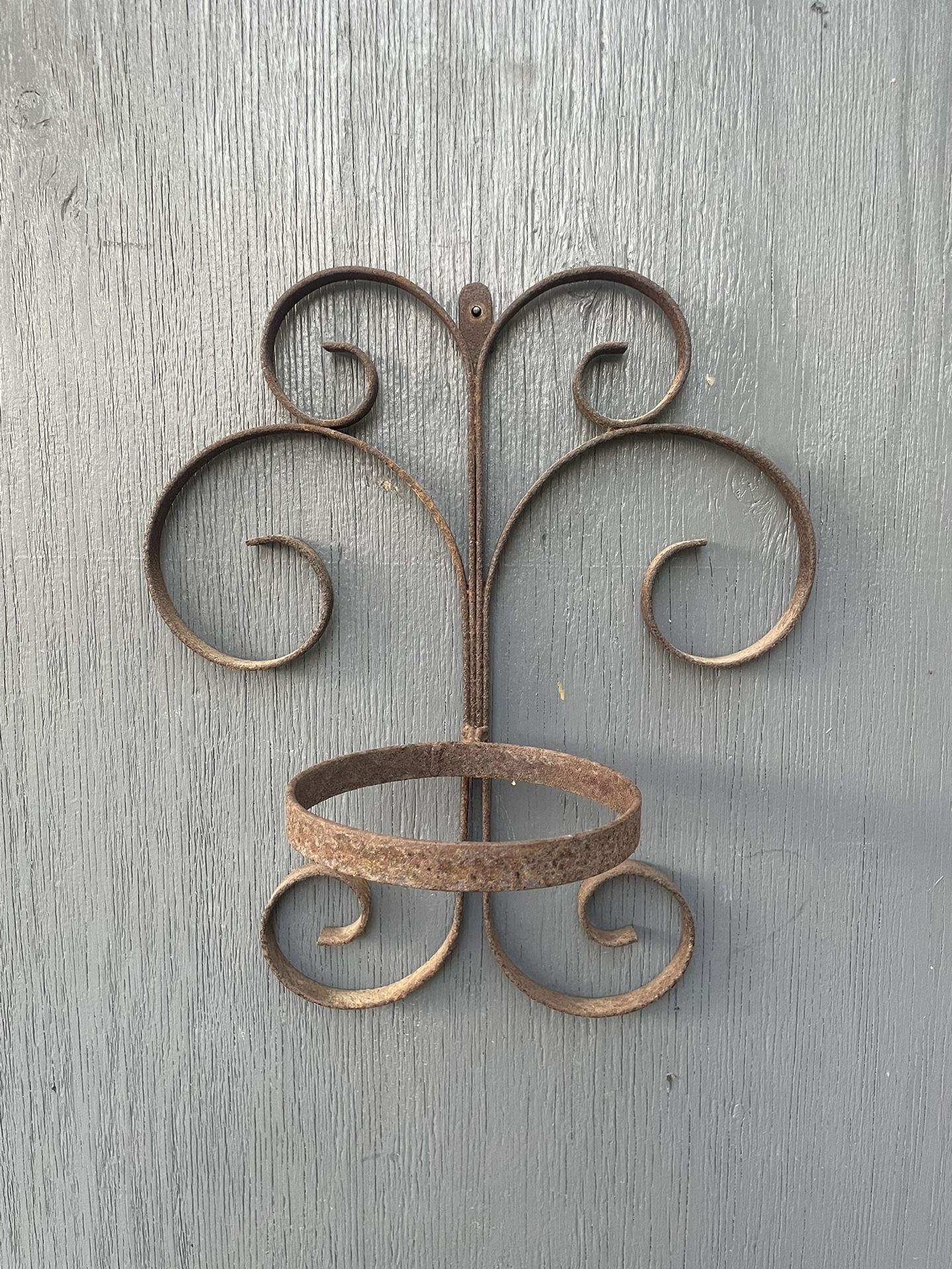 Antique Metal Plant Holder