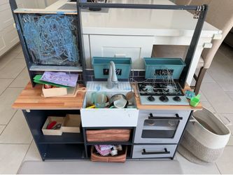 Kids play kitchen