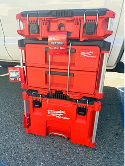 Milwaukee Packout 3pc set up