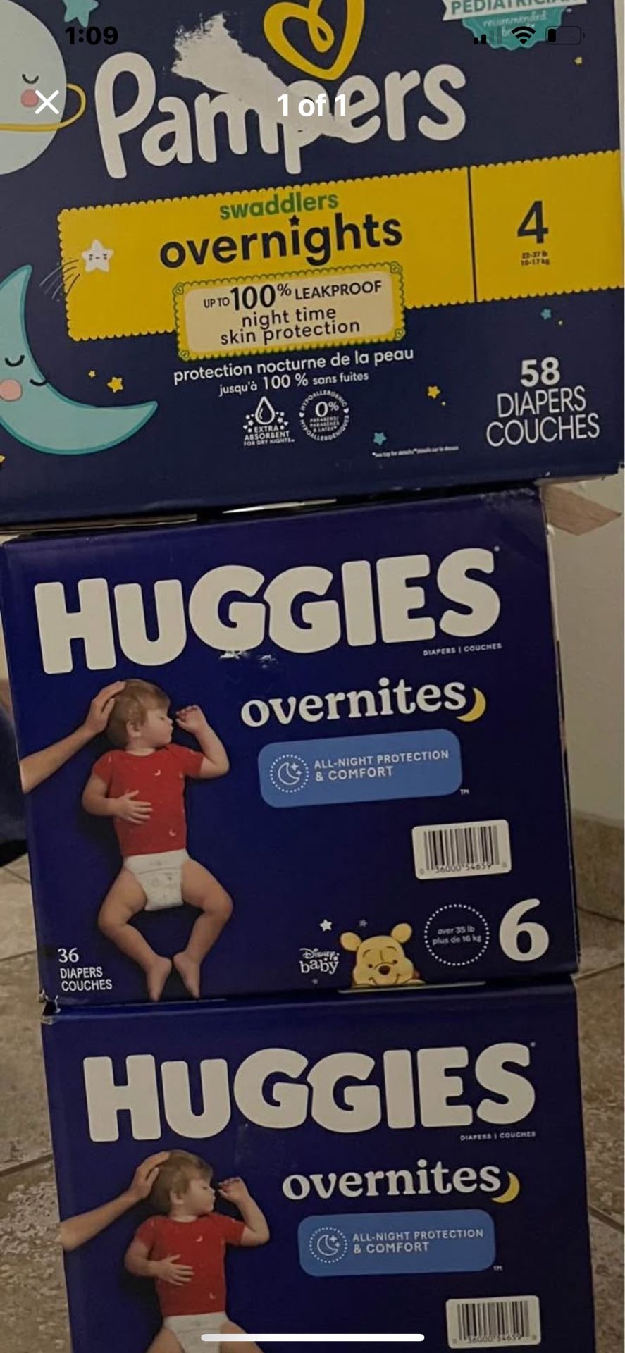 Overnight Diapers