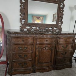 Marble Top Bedroom Set