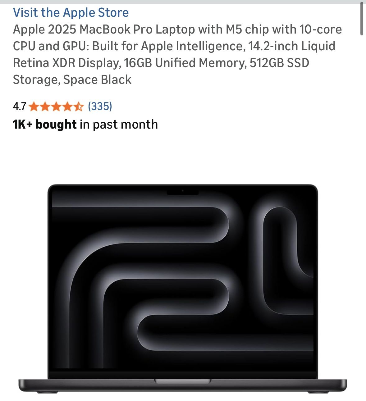 Apple 2025 MacBook Pro Laptop with M5 chip for Sale in Streamwood, IL ...