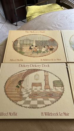Vintage Nursery Rhyme Piano Books