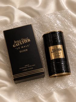 Jean Paul Gaultier Le Male Elixir Parfum Spray, Regular Size 4.2 fl oz