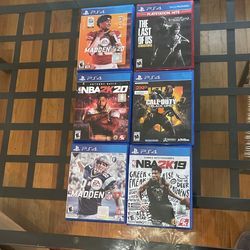 PS4 Games $10 Individual Or $30 For All Games