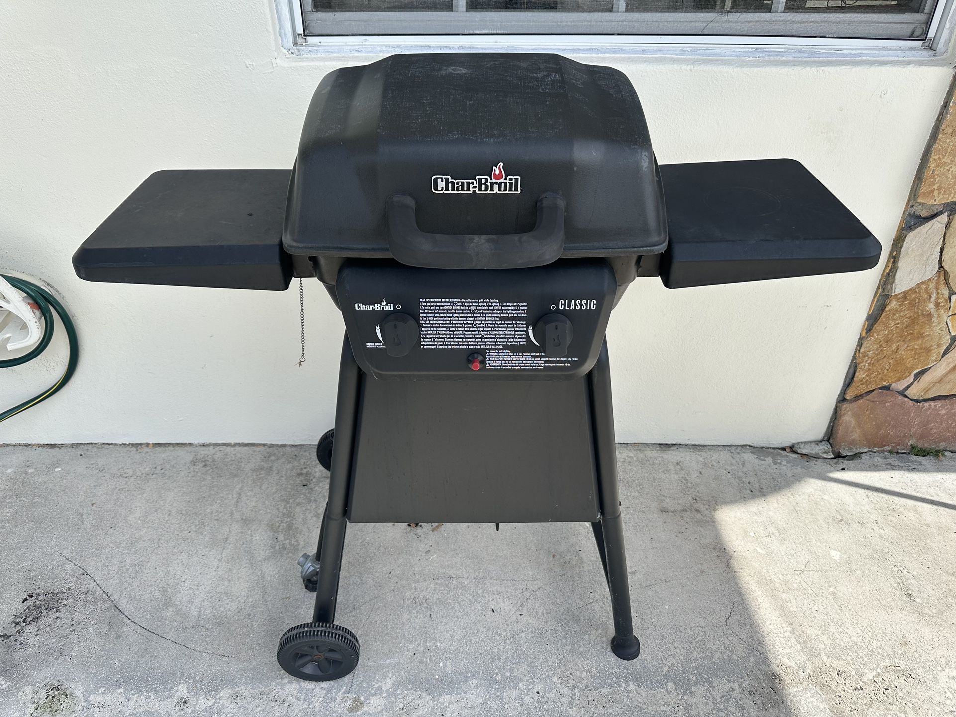 CHAR BOIL BBQ GRILL HOME PATIO