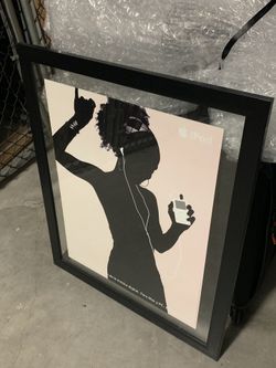 Original VINTAGE iPod poster In SPANISH