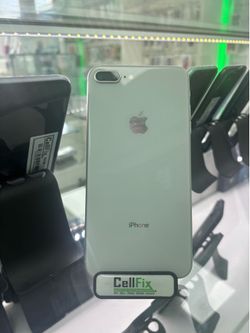 Unlocked iPhone 8 Plus 64Gb clean with warranty and charger included on sale now !