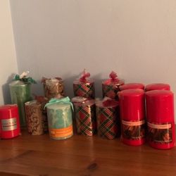 Brand New Pillar Candles