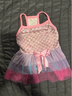Dog little mermaid dress