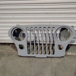 1(contact info removed) JEEP CJ5 CJ7 FACTORY ORIGINAL GRILLE EXC SHAPE PRIMED READY FOR COLOR 