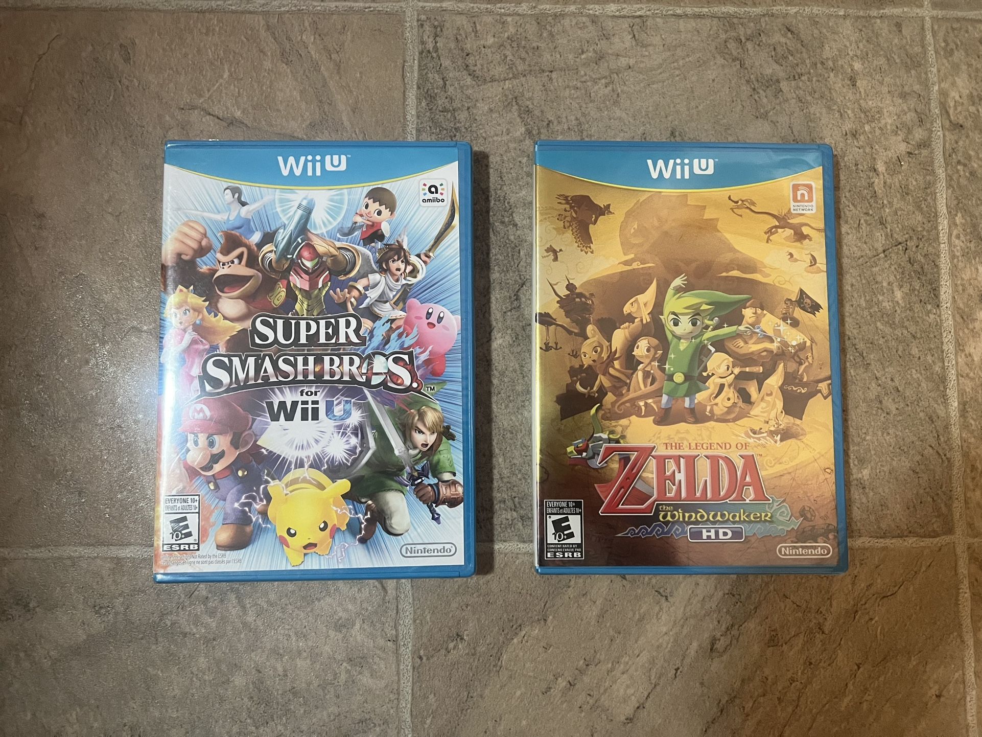 Nintendo Wii U Games Sealed Games