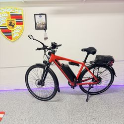 TUCED Red E-Bike XL 20in