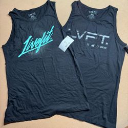 LIVEFIT Men’s Tanks Medium NWT