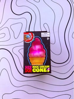 Pink Needoh Nice Cream Cone