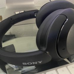 Sony Noise Canceling Wireless Headphones Bluetooth Microphone Alexa Built In