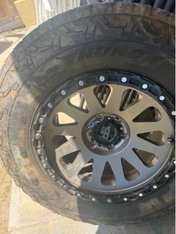 Hardrock rims and tires