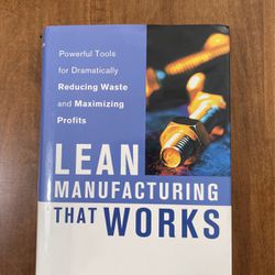 Lean Manufacturing That Works