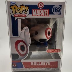 Funko POP Bullseye 162 Marvel Target Exclusive W/Protector 🔥