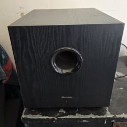 Pioneer SW-8MK2 Andrew Jones Designed 100-Watt Powered Subwoofer