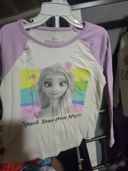 Long Sleve Girls Pajama Shirts 6t