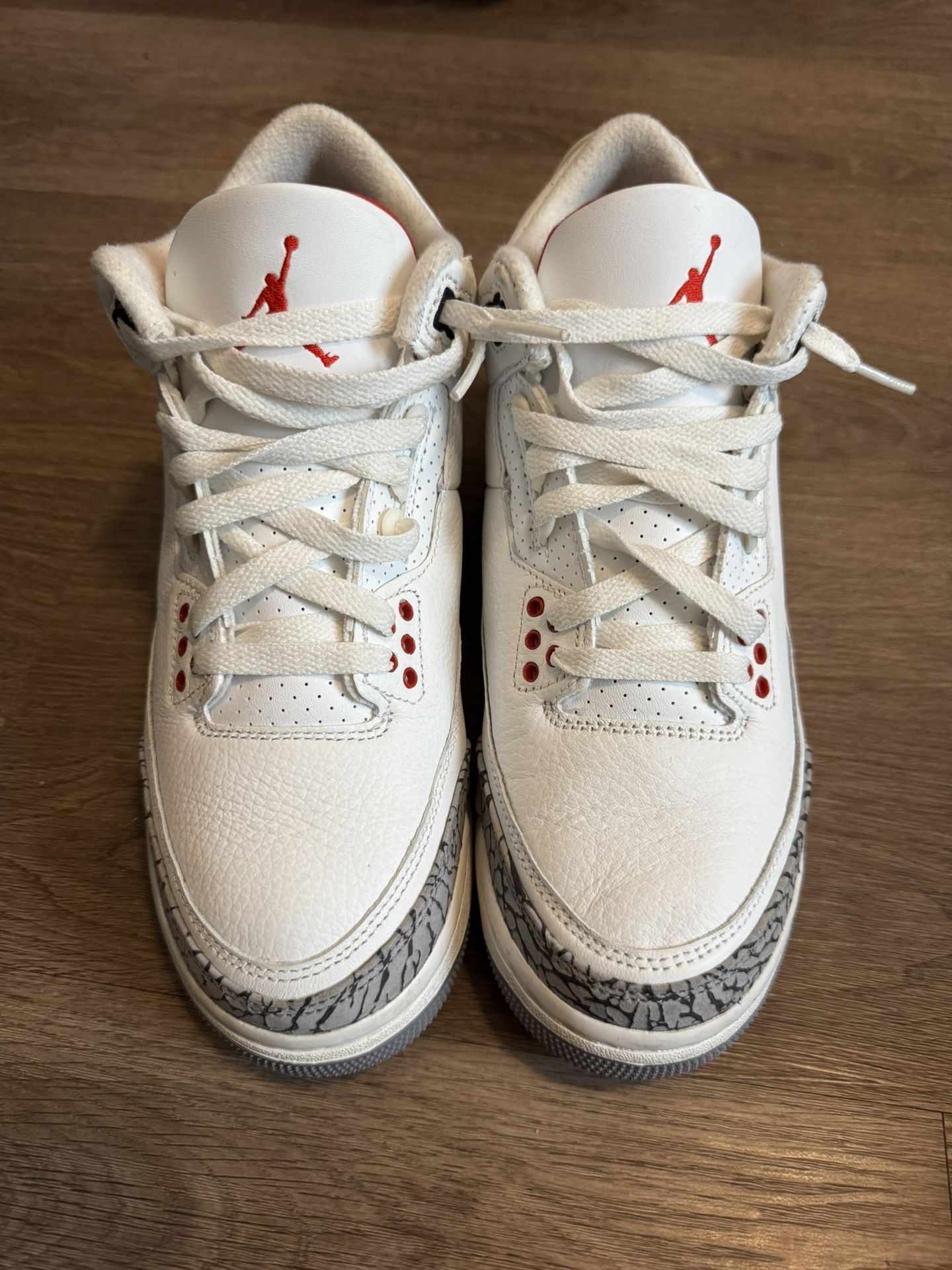JORDAN 3 RETRO WHITE CEMENT REIMAGINED (GS) #sneakers #jordan