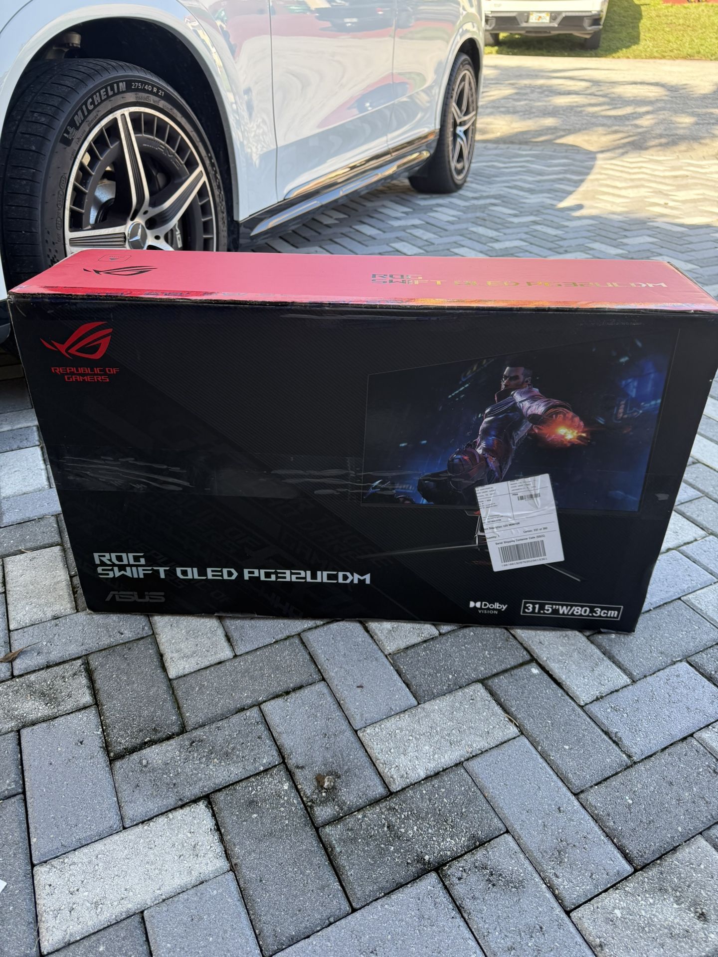 ASUS ROG Swift 32” 4K OLED Gaming Monitor (PG32UCDM)