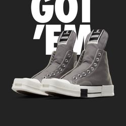 Converse x TURBODRK Chuck 70 Laceless - Rick Owens