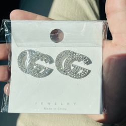 Silver GG Earings