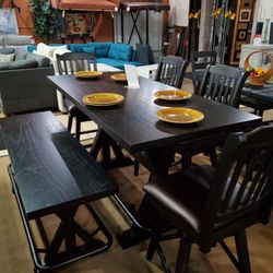 6 Pc Dining Set