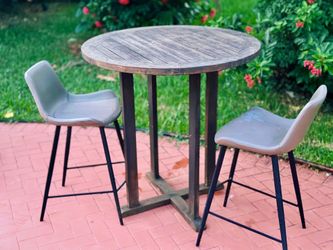 Round Counter Height Bar table