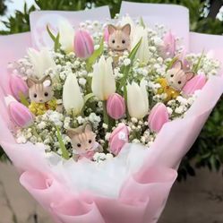 Calico Critter Bouquet 